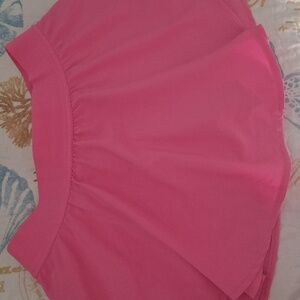 Chic Pink Skater Skirt